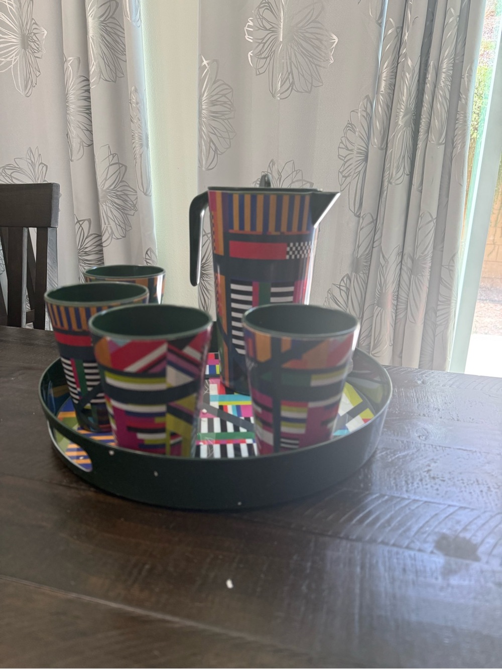 Melamine Drinking Set - Sassy Jones abstract